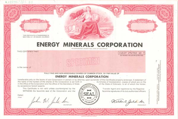Energy Minerals Corporation